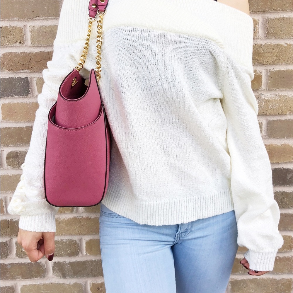 Gaby’sBags👜💕- NWT Michael Kors Large Tote Tulip - Picture 3 of 8